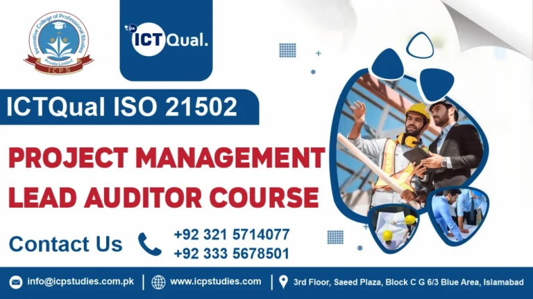 ICTQual ISO 21502 Project Management Lead Auditor Course