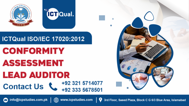 ICTQual ISO/IEC 17020:2012 Conformity Assessment Lead Auditor