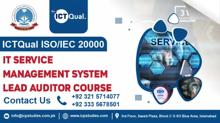 ICTQual ISO/IEC 20000 IT Service Management System Lead Auditor Course