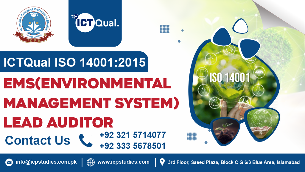 ISO 14001:2015 EMS(Environmental Management System) Lead Auditor