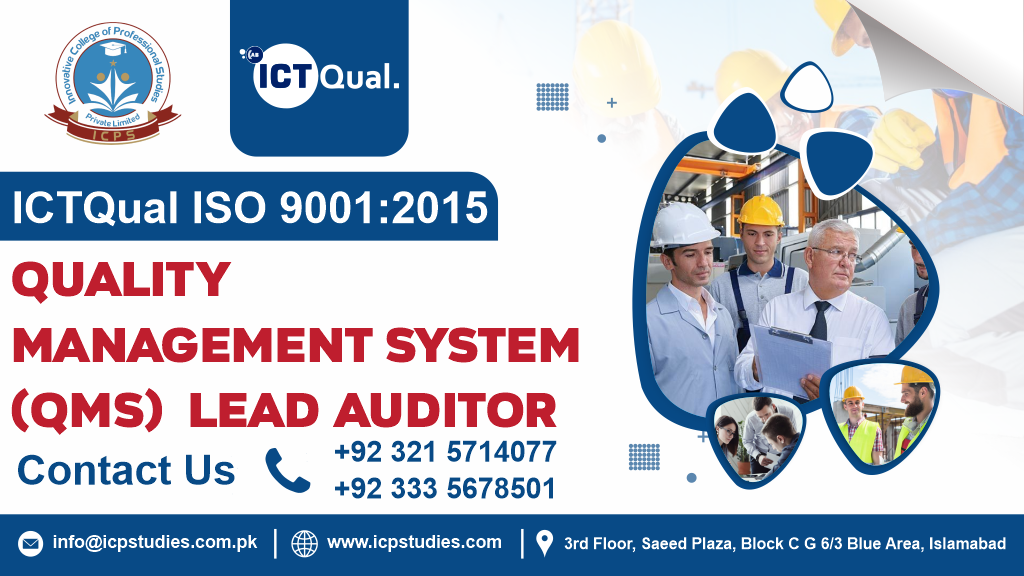 ISO 9001:2015 QMS (Quality Management System) Lead Auditor