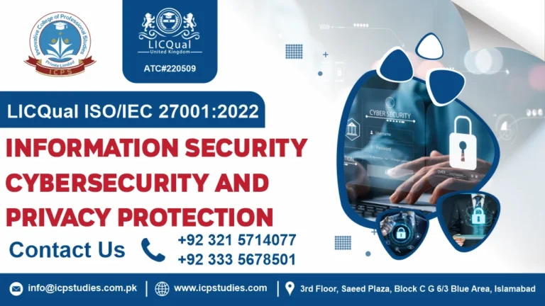 LICQual ISO IEC 27001 2022 Information Security, Cybersecurity and Privacy Protection Lead Implementer