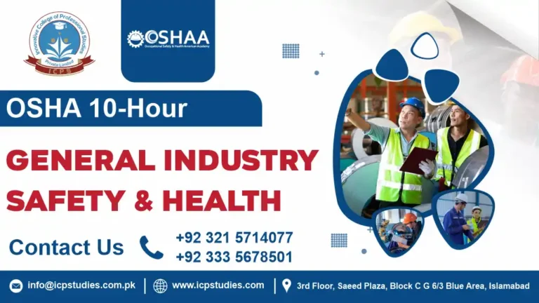 OSHA 10-Hour General Industry Safety and Health