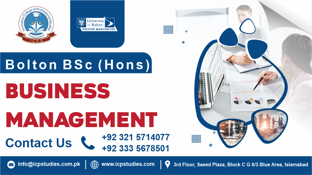 BSc (Hons) Business Management University of Bolton