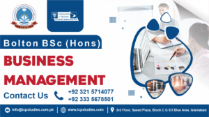 BSc (Hons) Business Management University of Bolton