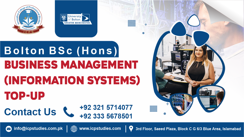 BSc (Hons) Business Management (Information Systems) top-up University ...