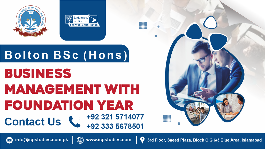 BSc (Hons) Business Management with foundation year