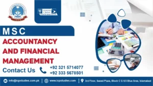 MSc Accountancy and Financial Management University of Bolton