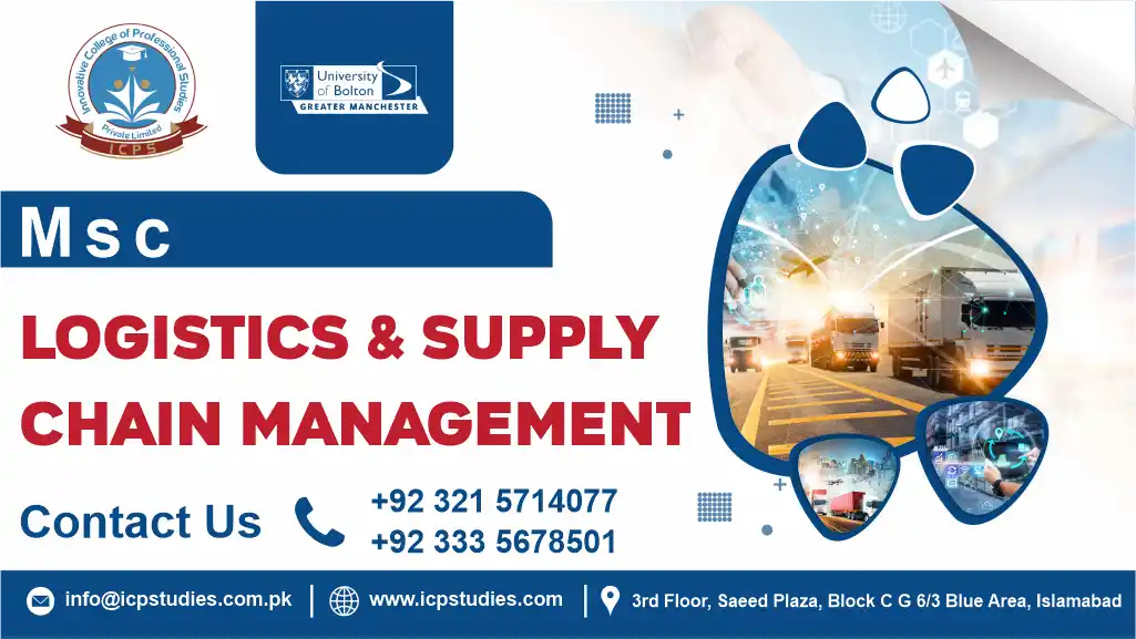 MSc Logistics and Supply Chain Management University of Bolton