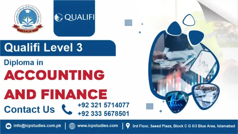 Qualifi Level 3 Diploma in Accounting and Finance