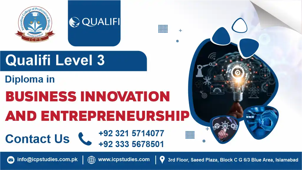 Qualifi Level 3 Diploma in Business Innovation and Entrepreneurship