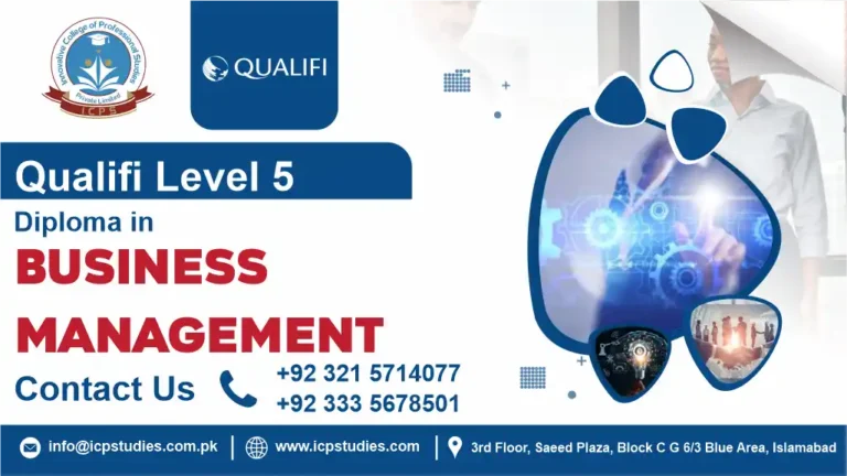 Qualifi Level 5 Diploma in Business Management