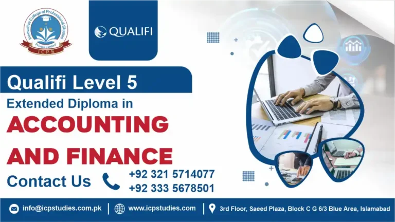 Qualifi Level 5 Extended Diploma in Accounting and Finance