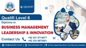 Qualifi Level 6 Diploma in Business Management, Leadership and Innovation