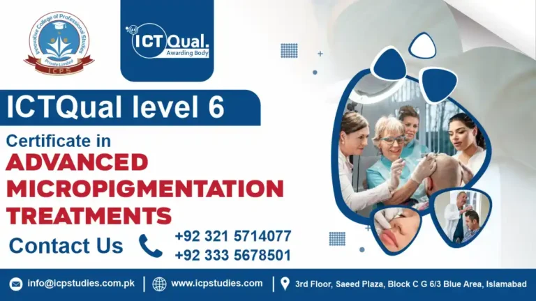 ICTQual Level 6 Certificate in Advanced Micropigmentation Treatments