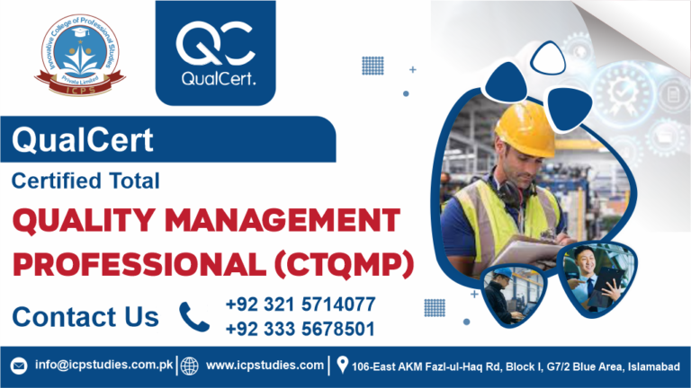 Certified Total Quality Management Professional (CTQMP)