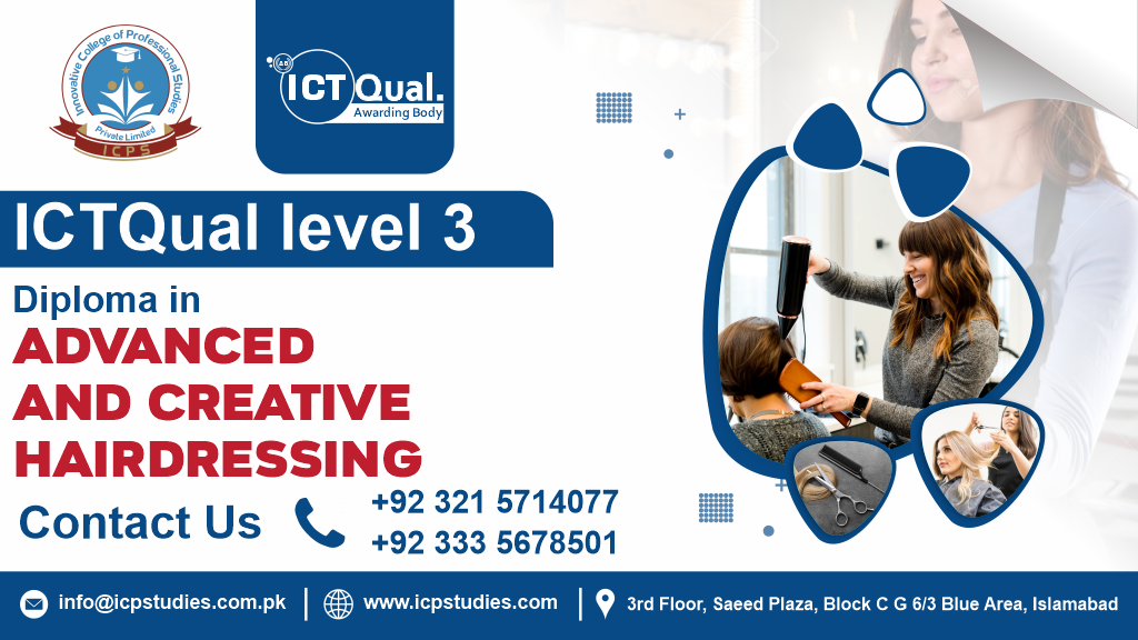 ICTQual Level 3 Diploma in Advanced and Creative Hairdressing