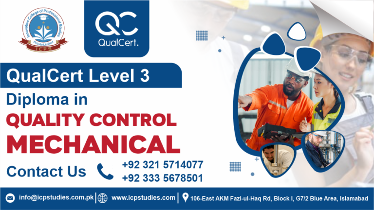 Level 3 Diploma in Quality Control ( QC ) Mechanical