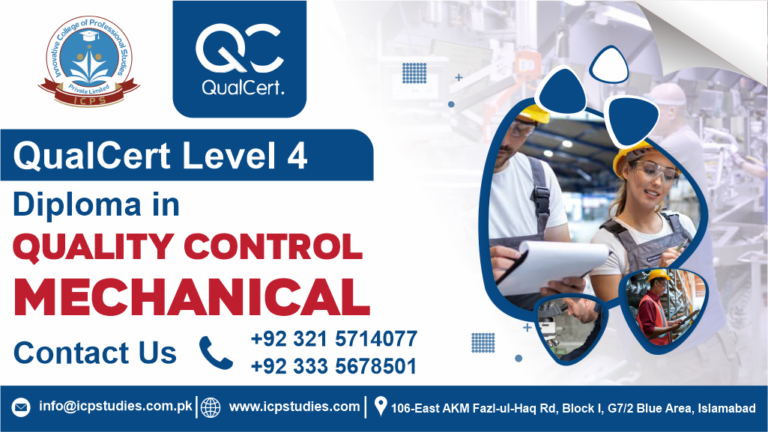 Level 4 Diploma in Quality Control ( QC ) Mechanical