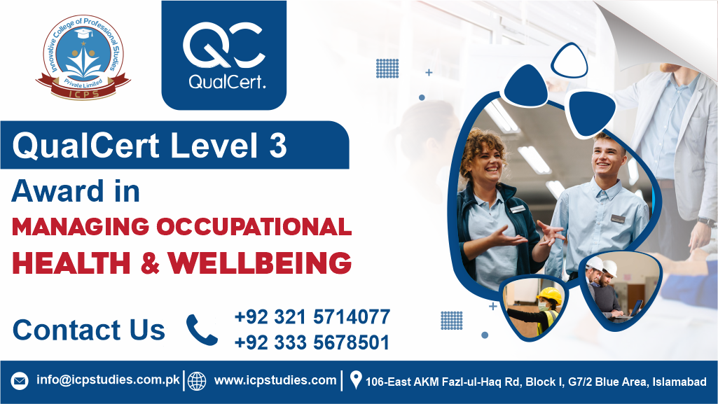 QualCert Level 3 Award in Managing Occupational Health and Wellbeing