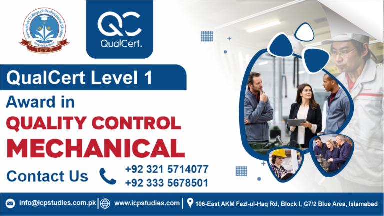 Level 1 Award in Quality Control ( QC ) Mechanical