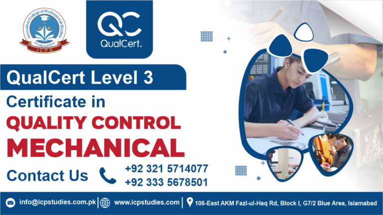 QualCert Level 3 Certificate in Quality Control ( QC ) Mechanical