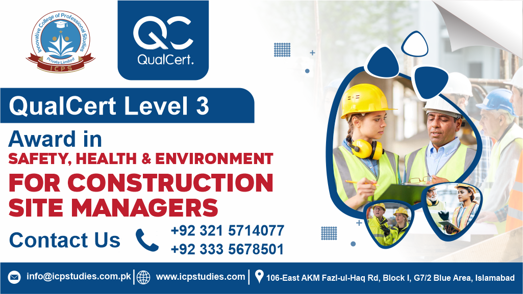 QualCert Level 3 Award in Safety, Health, and Environment for Construction Site Managers