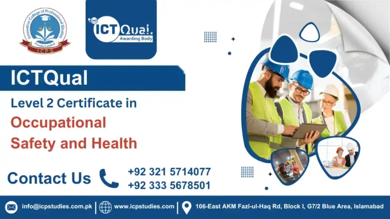 ICTQual Level 2 Certificate in Occupational Safety and Health