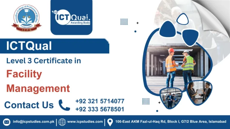 ICTQual Level 3 Certificate in Facilities Management