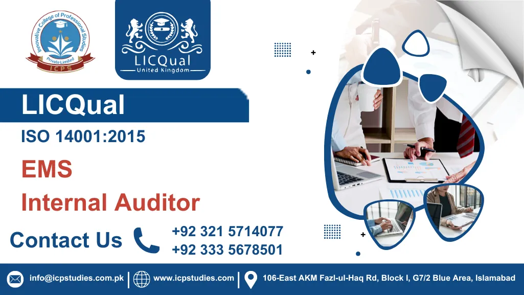 LICQual ISO 14001:2015 EMS Internal Auditor