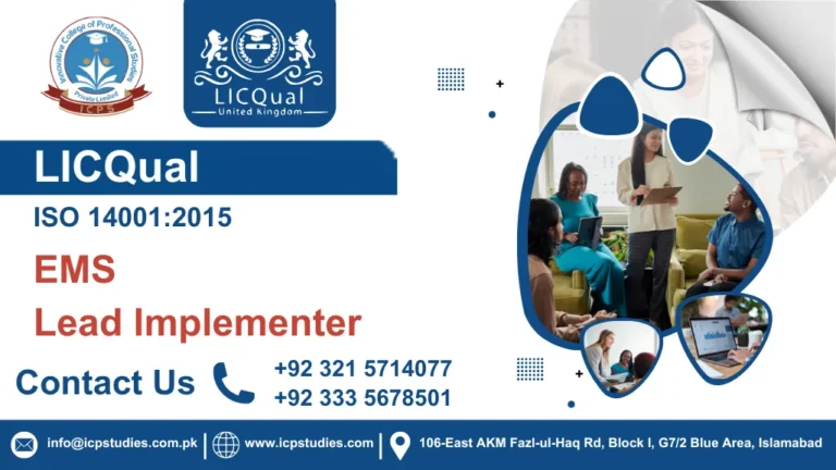 LICQual ISO 14001:2015 EMS Lead Implementer