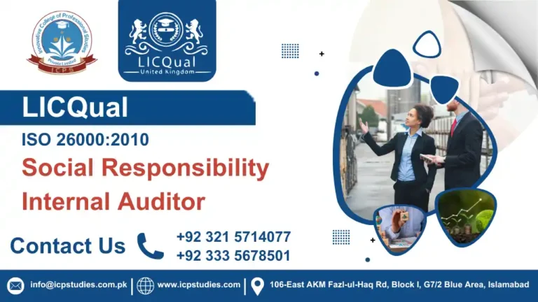 LICQual ISO 26000:2010 Social Responsibility Internal Auditor