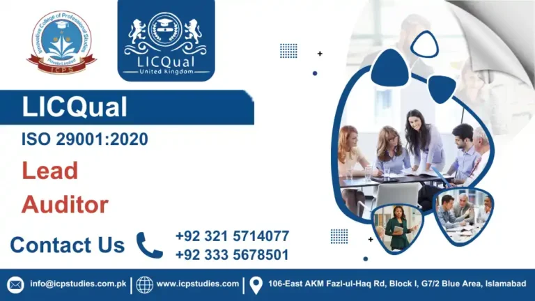 LICQual ISO 29001:2020 Lead Auditor
