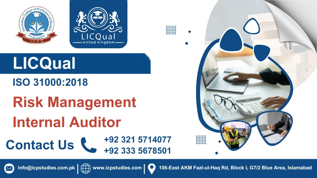 LICQual ISO 31000:2018 Risk Management Internal Auditor