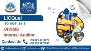 LICQual ISO 45001:2018 OHSMS Internal Auditor