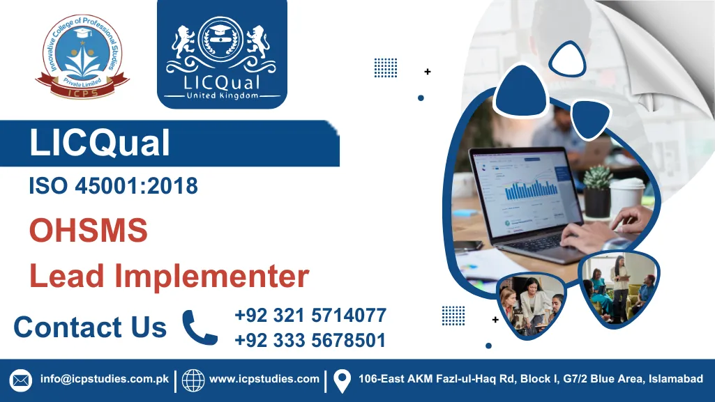 LICQual ISO 45001:2018 OHSMS Lead Implementer