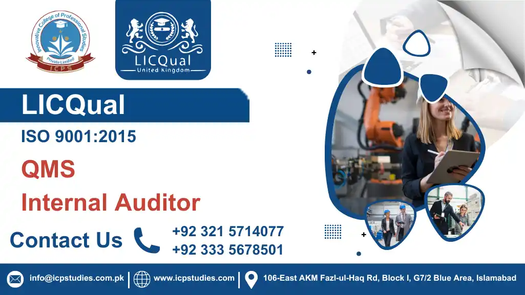 LICQual ISO 9001:2015 QMS Internal Auditor