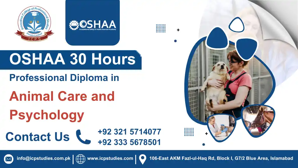 OSHAA 30-Hours Professional Diploma in Animal Care and Psychology