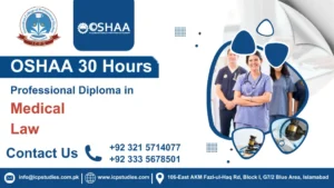 OSHAA 30-Hours Professional Diploma in Medical Law