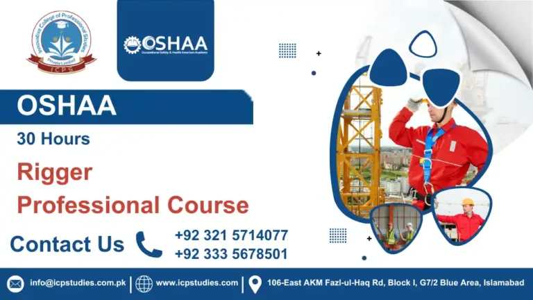 OSHAA Rigger Professional Course 30 Hours
