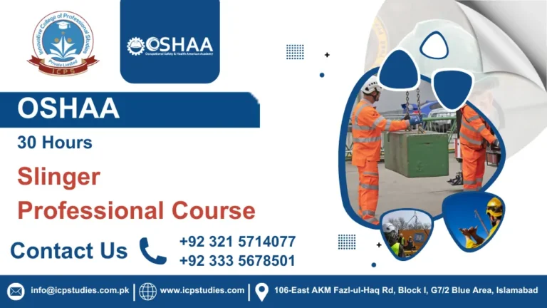 OSHAA Slinger Professional Course 30 Hours