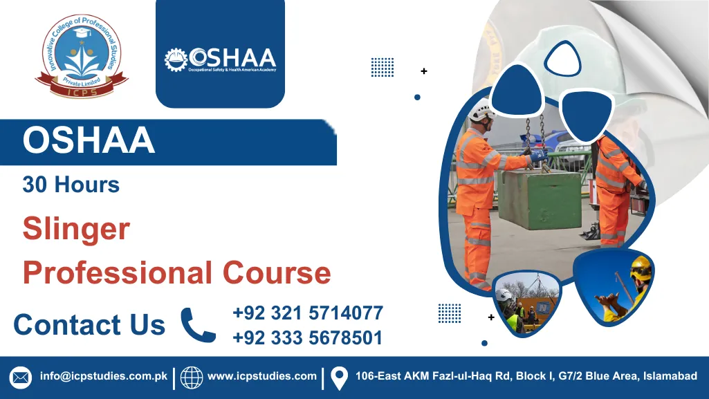 OSHAA Slinger Professional Course 30 Hours