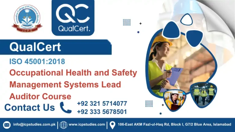 QualCert ISO 45001:2018 – Occupational Health and Safety Management Systems Lead Auditor Course