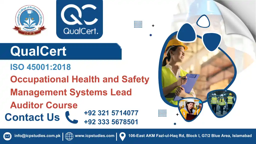 QualCert ISO 45001:2018 – Occupational Health and Safety Management Systems Lead Auditor Course