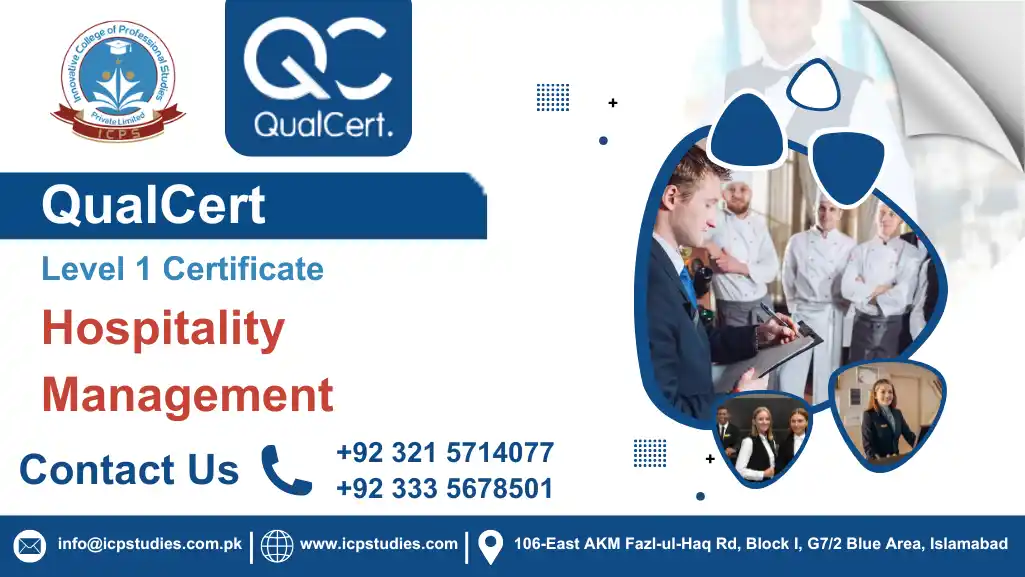 QualCert Level 1 Certificate in Hospitality Management