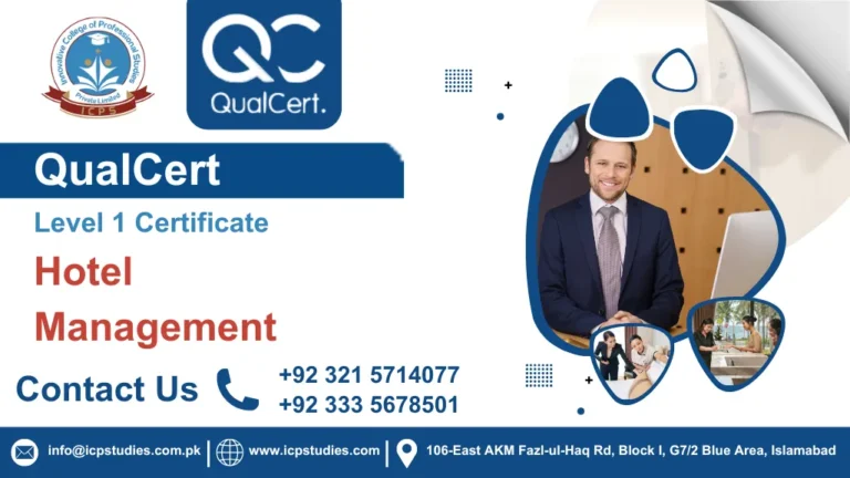 QualCert Level 1 Certificate in Hotel Management