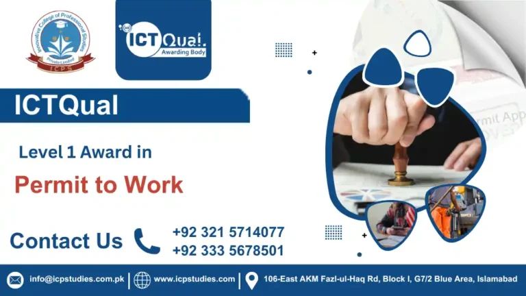 ICTQual Level 1 Award in Permit to Work