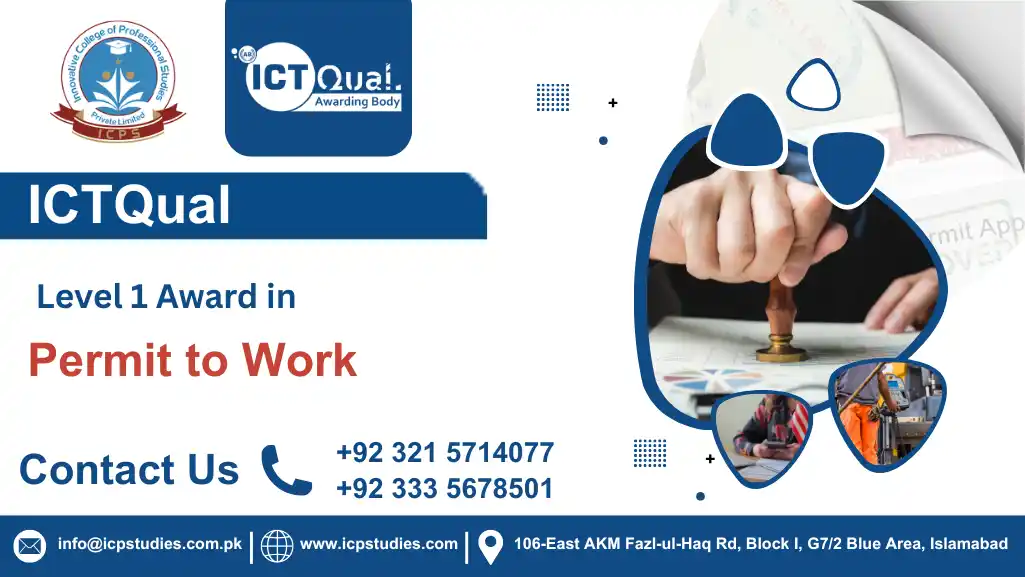 ICTQual Level 1 Award in Permit to Work
