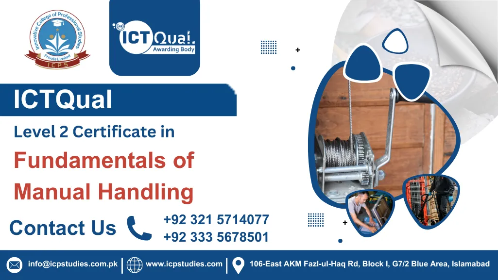 ICTQual Level 2 Certificate in Fundamentals of Manual Handling