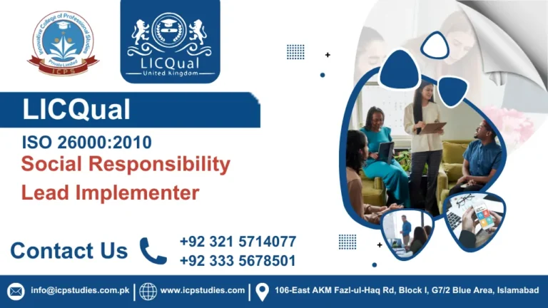 LICQual ISO 26000:2010 Social Responsibility Lead Implementer